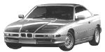 BMW E31 B0848 Fault Code